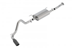Toyota Tacoma Performance Exhaust - Borla - Cat Back S-Type - Black Chrome - `16-`23