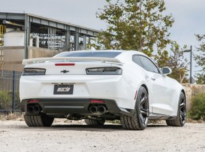 Chevrolet Camaro ZL1 Performance Exhaust - Borla - Cat Back ATAK - Carbon Fiber with Black Anodized Centers - `17-`23