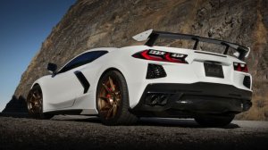 Chevrolet Corvette Performance Exhaust - Rear - Borla - Cat Back S-Type with Polyphonic Harmonizer and SwitchFire Technology - Black Chrome - `20-`25