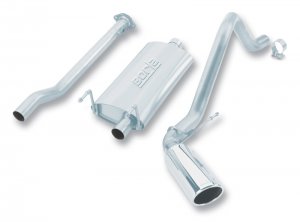 Toyota Tacoma Performance Exhaust - Borla - Cat Back Touring - Bright Chrome - `00-`04