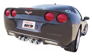 Chevrolet Corvette Performance Exhaust - Borla - X Pipe with Mid-Pipes - `05-`08