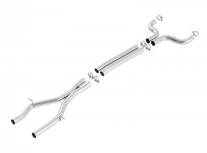 Chevrolet Camaro SS Performance Exhaust - Borla - X-Pipe With Mid-Pipes - `16-`24