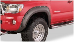 Toyota Tacoma Fender Flares - Front - Bushwacker - Pocket Style - Black - `05-`11