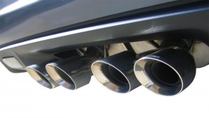 Chevrolet Corvette C6 ZR1 Performance Exhaust - Dual Rear Exit - CORSA Performance - Cat-Back Sport - `12-`13