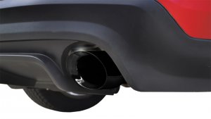 Ford Mustang Performance Exhaust - Dual Rear - CORSA Performance - Axle-Back Sport - Black - `11-`14