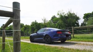 Ford Mustang Performance Exhaust - CORSA Performance - Downpipe 3in with 200 Cell Catalytic Converter - `15-`22