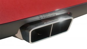 Dodge Challenger R/T Performance Exhaust - Rear - CORSA Performance - Cat-Back Dual Rear Exit with GTX Polished Tips - Polished - `09-`10