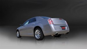 Dodge Charger R/T Performance Exhaust - Rear - CORSA Performance - Cat Back, Dual Rear Exit, Xtreme - Black - `05-`10