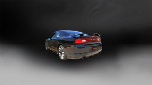 Dodge Charger SRT-8 Performance Exhaust - Rear - CORSA Performance - Cat-Back Sport with Dual Rear Exit - Black - `12-`13