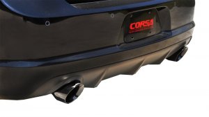 Dodge Charger SRT-8 Performance Exhaust - Dual Rear Exit - CORSA Performance - Cat Back Xtreme - Black - `12-`14