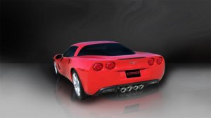 Chevrolet Corvette C6 Performance Exhaust - Rear - CORSA Performance - Axle-Back Xtreme Dual Rear Exit - Polished - `05-`07