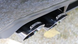 Dodge Charger SXT Performance Exhaust - Dual Rear Exit - CORSA Performance - Cat Back Sport with Twin 3.0in. Polished Tip - `11-`14