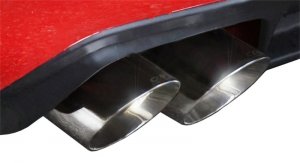 Dodge Charger R/T Performance Exhaust - Dual Rear Exit - CORSA Performance - Xtreme Cat-Back Dual Rear Exit with Twin 3.0in. Polished Pro-Series Tips - Polished - `11-`14