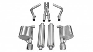Chrysler 300 R/T Performance Exhaust - Dual Rear Exit - CORSA Performance - Cat-Back Sport - `11-`13