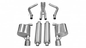 Chrysler 300 R/T Performance Exhaust - Dual Rear Exit - CORSA Performance - Cat-Back Sport - `11-`13