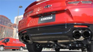 Chevrolet Camaro SS Performance Exhaust - Rear - CORSA Performance - Axle-Back Xtreme - Black - `17-`24