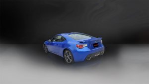 Subaru BRZ Performance Exhaust - CORSA Performance - Cat-Back, Dual Rear Exit, Sport - Polished - `12-`25