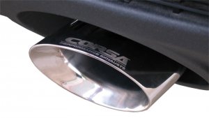 Chevrolet Camaro Convertible SS Performance Exhaust - Rear - CORSA Performance - Cat-Back + X-Pipe Sport - Polished - `11-`15