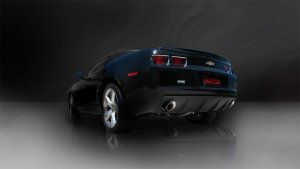 Chevrolet Camaro Convertible RS Performance Exhaust - Dual Rear Exit - CORSA Performance - Cat-Back + X-Pipe Sport - Polished - `10-`15