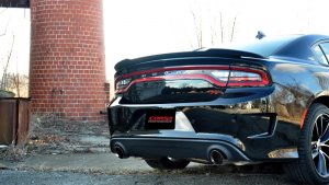 Dodge Charger SRT Performance Exhaust - Dual Rear Exit - CORSA Performance - Cat Back, Sport, Reflective Sound Cancellation (RSC) Technology - Polished - `15-`23