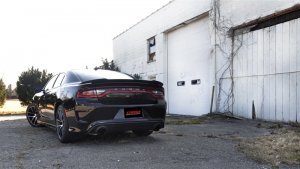 Dodge Charger SRT Performance Exhaust - Rear - CORSA Performance - Cat-Back Touring - Black - `15-`23