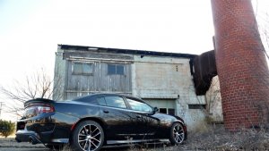 Dodge Charger SRT Performance Exhaust - Rear - CORSA Performance - Xtreme Cat-Back, Dual Rear Exit with Single 4.5in. Black PVD Pro-Series Tips - Black - `15-`23