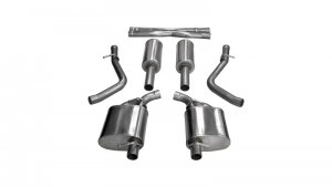 Dodge Charger Performance Exhaust - Dual Rear Exit - CORSA Performance - Cat-Back Sport - `15-`23