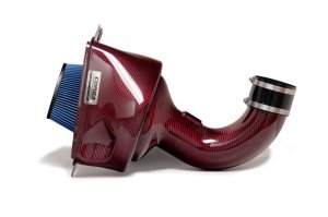 Chevrolet Corvette C7 Performance Air Intake - CORSA Performance - Closed Box - Red Carbon Fiber - `14-`19