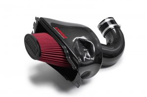 Chevrolet Corvette C7 Performance Air Intake - CORSA Performance - Closed Box, Carbon Fiber, DryTech Filter - `14-`19
