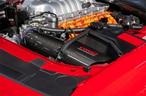 Dodge Challenger SRT Performance Air Intake - CORSA Performance - Closed Box with MaxFlow Oiled Filter - Carbon Fiber - `19-`23