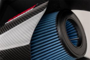 Dodge Challenger SRT Performance Air Intake - CORSA Performance - Closed Box with MaxFlow Oiled Filter - Carbon Fiber - `19-`23
