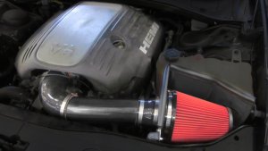 Dodge Challenger R/T Performance Air Intake - CORSA Performance - Apex Series with DryTech 3D Metal Intake System - Black - `11-`17