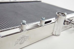 Subaru Impreza Radiator - CSF - High-Performance All-Aluminum with B-Tube Technology - `02-`07