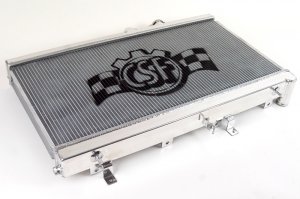 Subaru Impreza Radiator - CSF - High-Performance All-Aluminum with B-Tube Technology - `02-`07