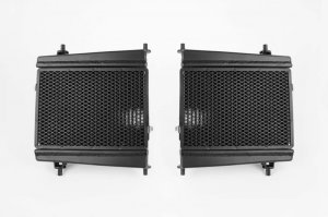 Toyota GR Supra Radiator - Left & Right - CSF - High-Performance Auxiliary Radiator - Black - 2020