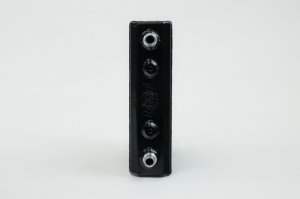 Chevrolet Camaro Coupe Radiator - Front - CSF - High-Performance Auxiliary, 2-Row 42mm Core, B-Tube Technology - Matte Black - `16-`22