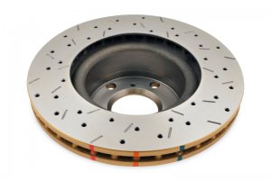 Nissan 350Z Brake Rotor (1) - Front - DBA - 4000 Series Drilled/Slotted - `03-`07