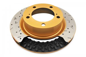 Acura RSX Brake Rotors (2) - DBA - 5000 Series Drilled & Slotted - `02-`06