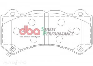Nissan GT-R R35 Brake Pads - Front - DBA - Street Performance - `07-`22