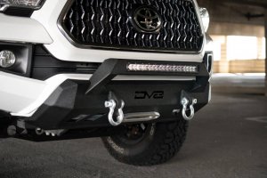 Toyota Tacoma Front Bumper - DV8 Offroad - Center Mount Winch Capable - 2016