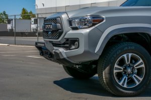 Toyota Tacoma Front Bumper - DV8 Offroad - Center Mount Winch Capable - 2016