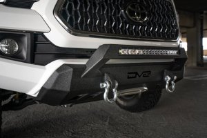 Toyota Tacoma Front Bumper - DV8 Offroad - Center Mount Winch Capable - 2016