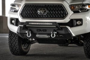 Toyota Tacoma Front Bumper - DV8 Offroad - Center Mount Winch Capable - 2016
