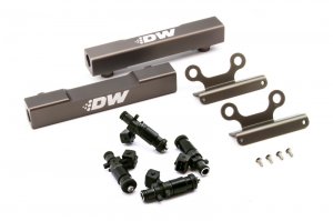Subaru WRX Fuel Rail Upgrade Kit - DeatschWerks - Top Feed w/ 1200cc Injectors - `02-`14