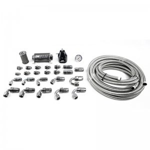 Ford Mustang Fuel Plumbing Kit - DeatschWerks - X2 Series -8AN CPE - `11-`19