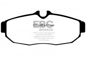 Ford Mustang Brake Pads - Rear - EBC - Ultimax2 - `05-`10