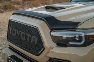 Toyota Tacoma Hood Shield - EGR - Superguard - Matte Black - `16-`23