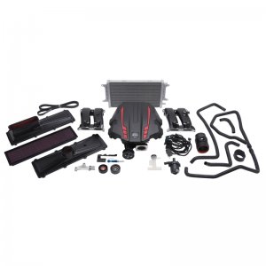 Subaru BRZ Supercharger - Edelbrock - Stage 1 Street Kit (No Tuner) - Black with red accents - `12-`19