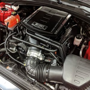 Chevrolet Camaro SS Supercharger - Edelbrock - E-Force Stage 1 with R2650 TVS - Black - `16-`24