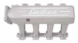 Chevrolet Corvette Gen IV Intake Manifold - Edelbrock - Pro-Flo XT - `05-`09
